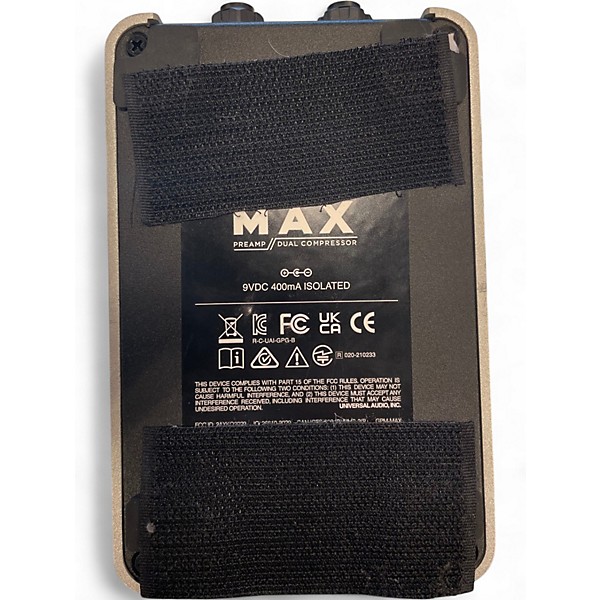 Used Universal Audio Max Preamp Dual Compressor Effect Pedal