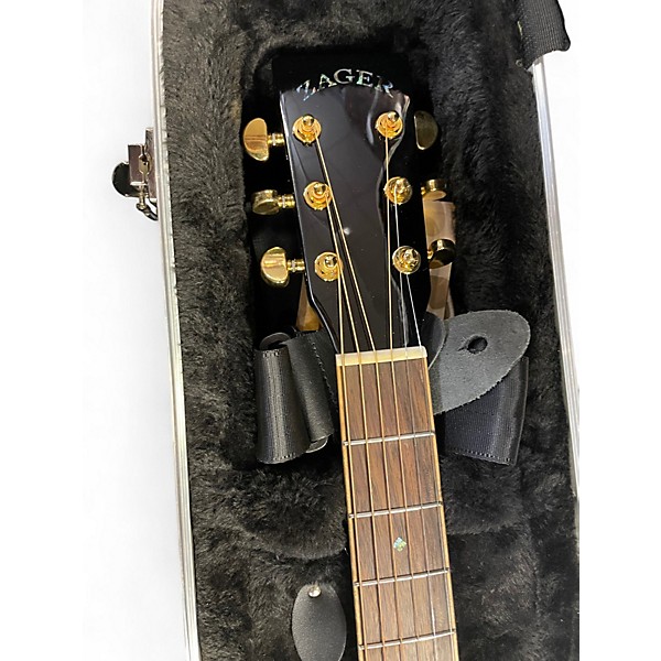 Used Zager ZAD-900CE Black Acoustic Guitar