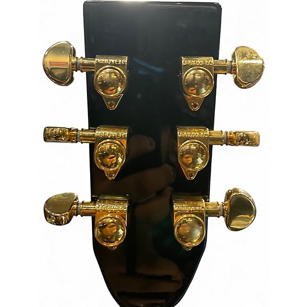 Used Zager ZAD-900CE Black Acoustic Guitar