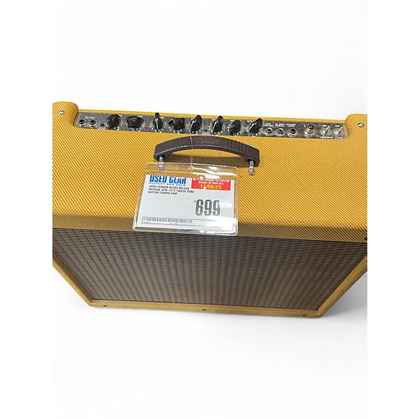 Used Fender Blues Deluxe Reissue 40W 1x12 Tweed Tube Guitar Combo Amp