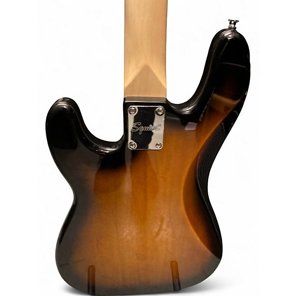 Used Squier Precision Bass SUNBURST Electric Bass Guitar
