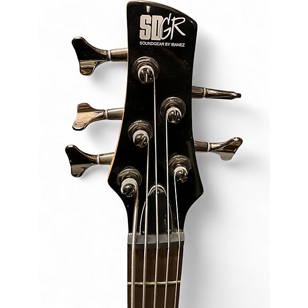 Used Ibanez SR405 5 String Black Electric Bass Guitar