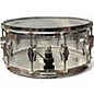 Used Fibes 7X14 Acrylic Snare Clear Drum