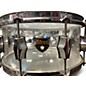 Used Fibes 7X14 Acrylic Snare Clear Drum