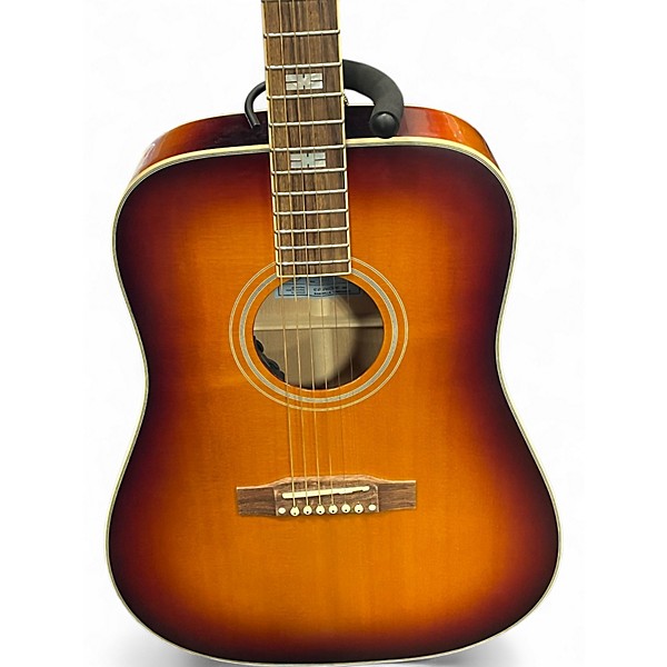 Used Epiphone FT100 FRONTIER 2 Color Sunburst Acoustic Electric Guitar