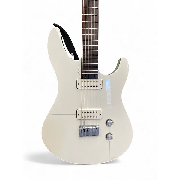 Used Yamaha RGX A2 White Solid Body Electric Guitar