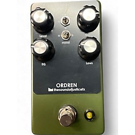 Used The Sound Of Justice Fx Ordren Effect Pedal