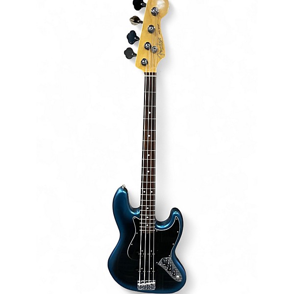 Used 2021 Fender AMPRO 2 J BASS DARK NITE Electric Bass Guitar