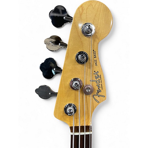 Used 2021 Fender AMPRO 2 J BASS DARK NITE Electric Bass Guitar