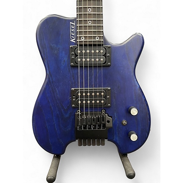 Used Kiesel Alan Holdsworth Signature HH2 Trans Blue Solid Body Electric Guitar