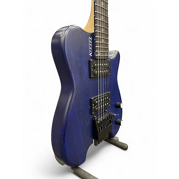 Used Kiesel Alan Holdsworth Signature HH2 Trans Blue Solid Body Electric Guitar