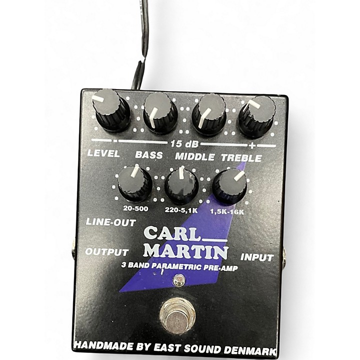Used Carl Martin 3-Band Parametric EQ/Pre-amp Pedal | Guitar Center
