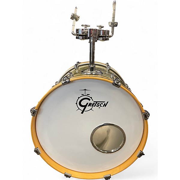 Used Gretsch Drums 5 Piece RENOWN 5-PIECE Silver Oyster Pearl Drum Kit