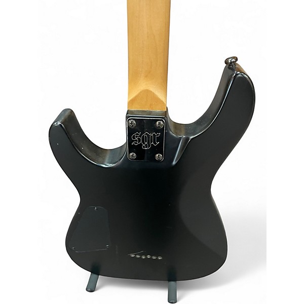 Used Schecter Guitar Research sgr c1 Black Solid Body Electric Guitar