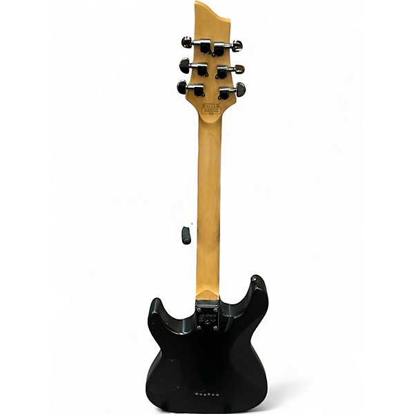 Used Schecter Guitar Research sgr c1 Black Solid Body Electric Guitar