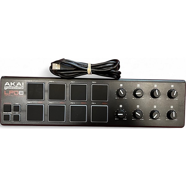 Used Akai Professional LPD8 MIDI Controller