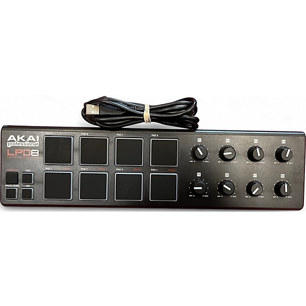 Used Akai Professional LPD8 MIDI Controller