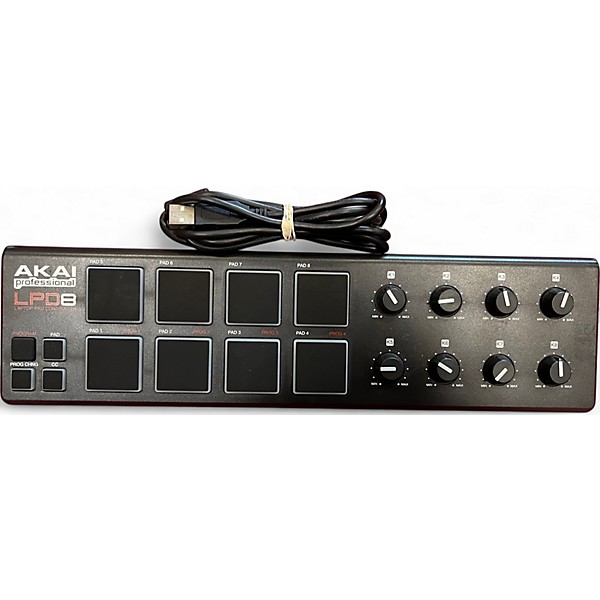 Used Akai Professional LPD8 MIDI Controller