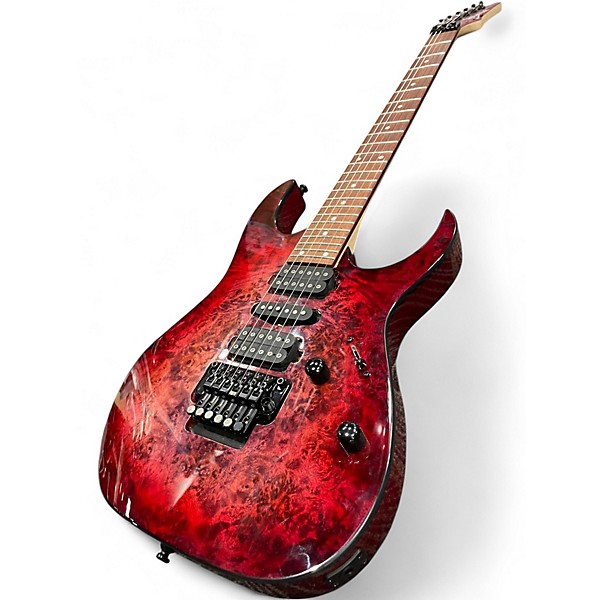 Used Ibanez RG470PB RED ECLIPSE BURST Solid Body Electric Guitar