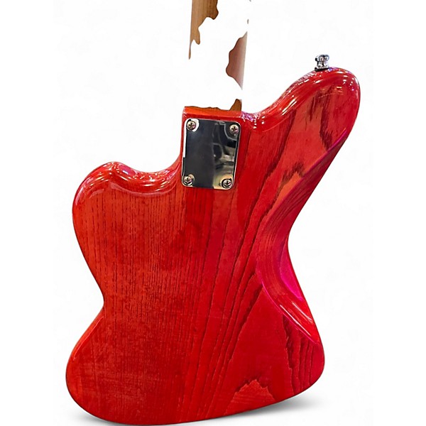 Used Brinson SEA JAY RED Solid Body Electric Guitar