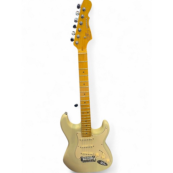Used G&L USA Legacy Trans White Solid Body Electric Guitar