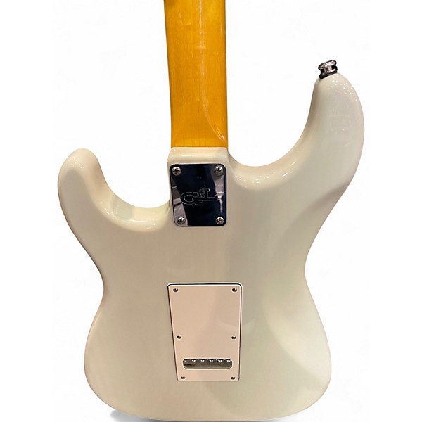 Used G&L USA Legacy Trans White Solid Body Electric Guitar