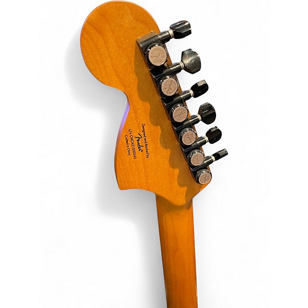 Used Squier Contemporary Stratocaster Black Solid Body Electric Guitar