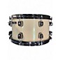 Used ddrum 13in Dominion Maple series Alpine White Drum