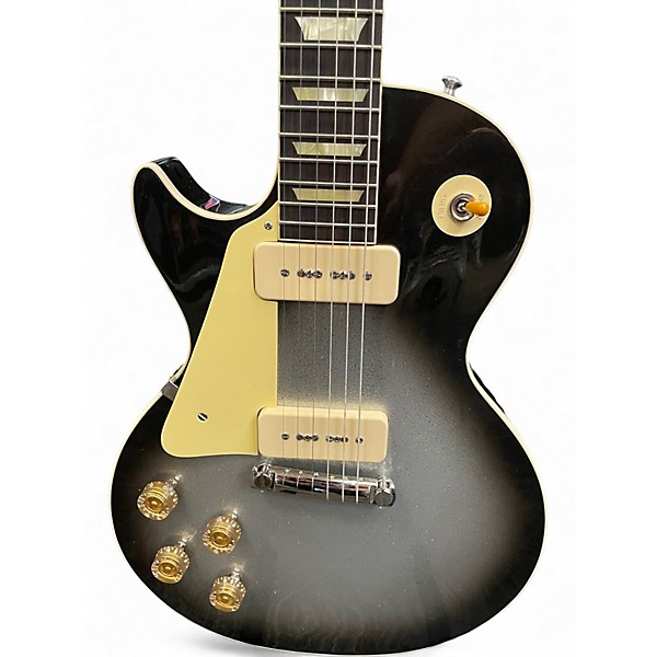 Used Gibson LPR4 1954 Les Paul Reissue SILVER SPARKLE BURST Solid Body Electric Guitar