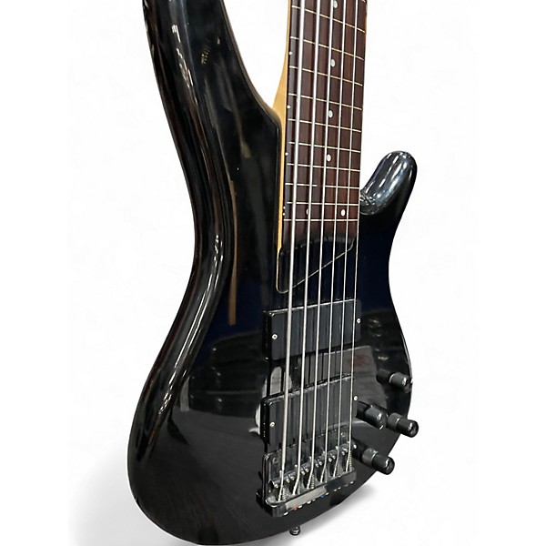 Used Ibanez SR506 6 String Black Electric Bass Guitar
