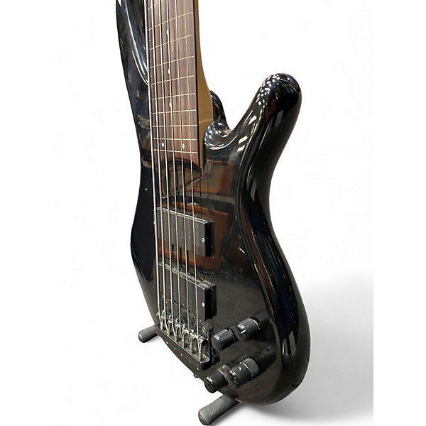 Used Ibanez SR506 6 String Black Electric Bass Guitar
