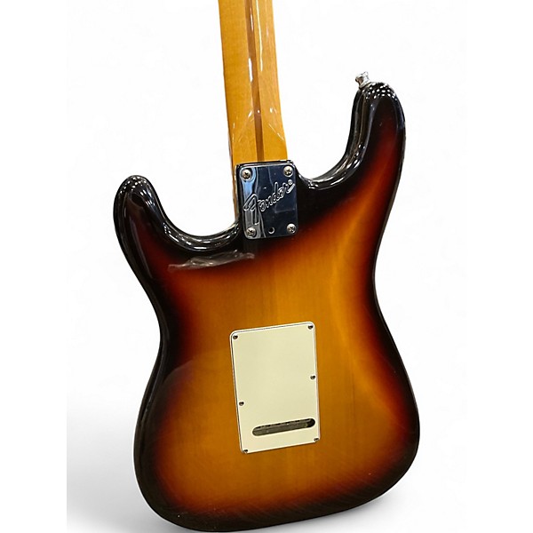 Vintage 1986 Fender American Standard 3 Color Sunburst Solid Body Electric Guitar