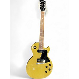 Used 2023 Gibson Les Paul Special TV Yellow Solid Body Electric Guitar