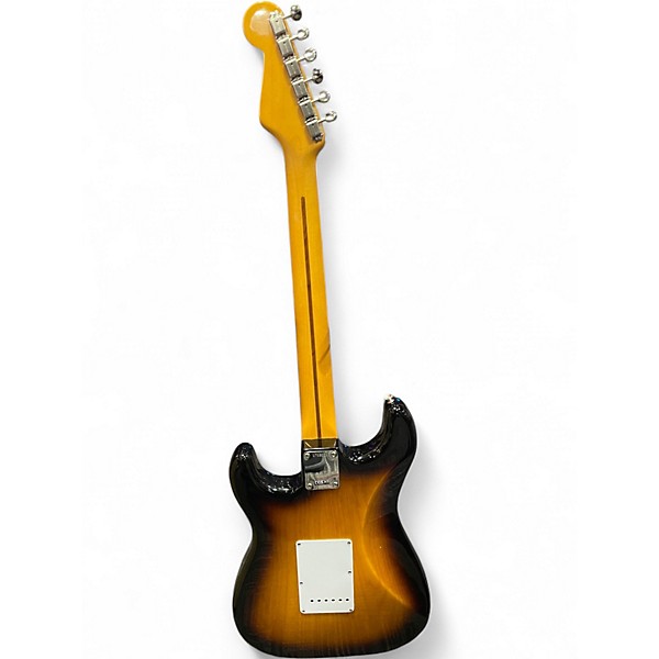 Used Fender 70th Anniversary 1954 American Vintage Stratocaster 2 Color Sunburst Solid Body Electric Guitar