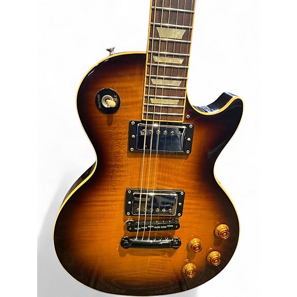 Used 2008 Gibson Les Paul Standard AA Plus Top Desert Burst Solid Body Electric Guitar