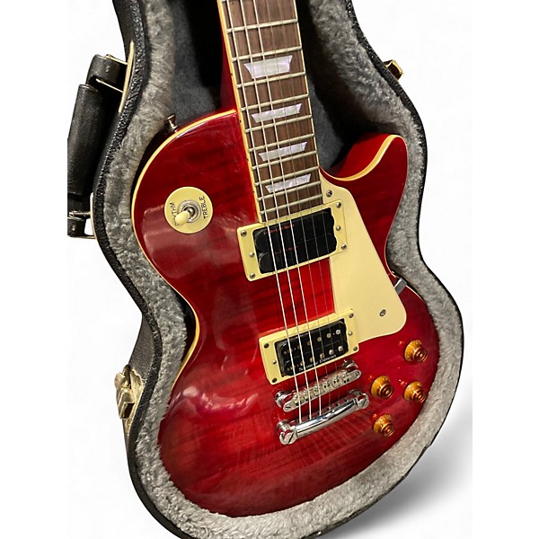 Used Epiphone Les Paul Standard Red Solid Body Electric Guitar