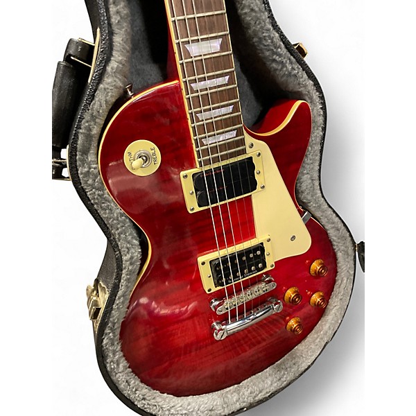 Used Epiphone Les Paul Standard Red Solid Body Electric Guitar