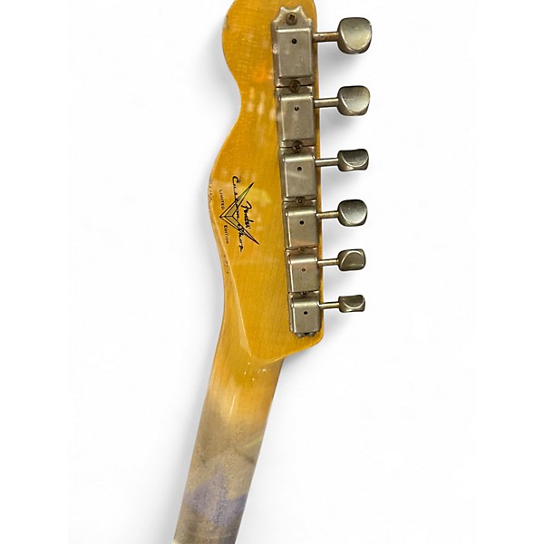 Used Fender 1965 TELECASTER CUSTOM SHOP HEAVY RELIC BLACK Solid Body Electric Guitar