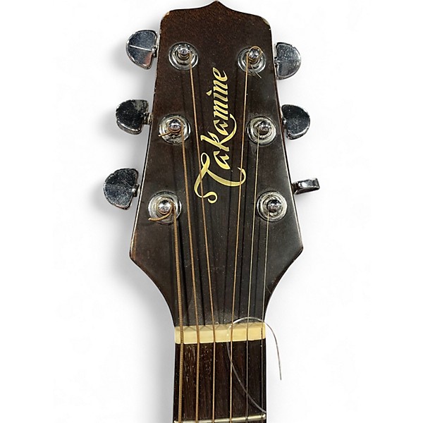 Used Takamine EF340 Natural Acoustic Guitar