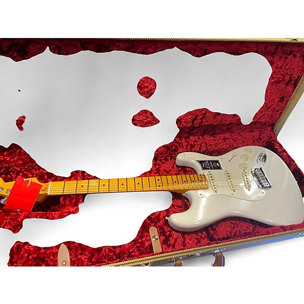 Used Fender Ultra Luxe Vintage '50s Stratocaster white Solid Body Electric Guitar