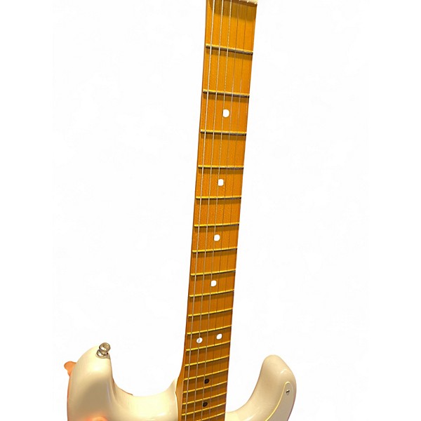 Used Fender Ultra Luxe Vintage '50s Stratocaster white Solid Body Electric Guitar