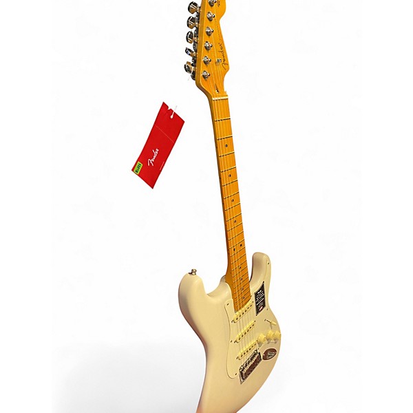 Used Fender Ultra Luxe Vintage '50s Stratocaster white Solid Body Electric Guitar