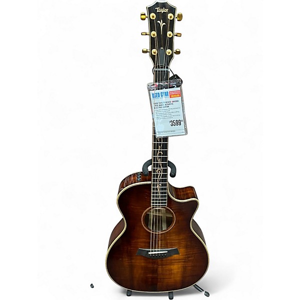 Used Taylor K24CE Shaded Edge Burst Acoustic Electric Guitar