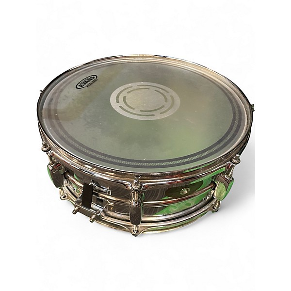 Used TAMA 4 Piece Rockstar Metallic Silver Drum Kit