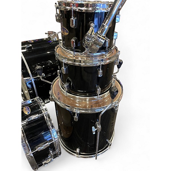 Used Pearl 5 Piece DECADE MAPLE Black Drum Kit