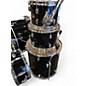 Used Pearl 5 Piece DECADE MAPLE Black Drum Kit