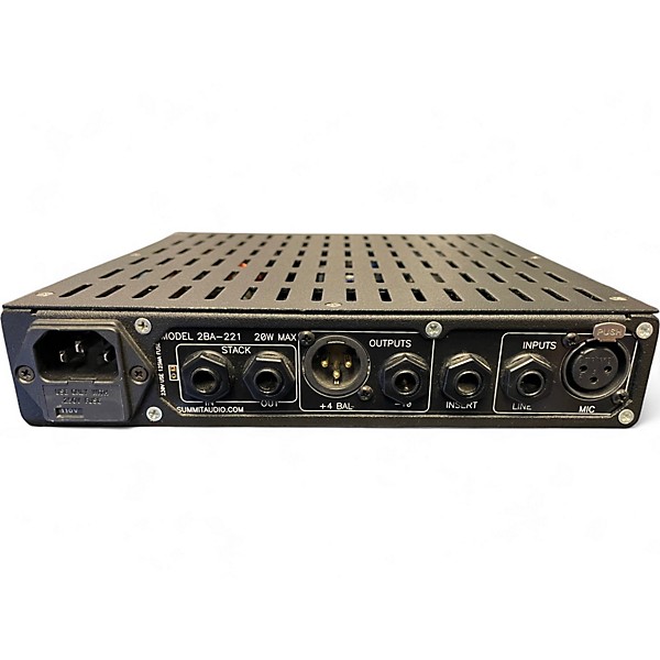 Used Summit Audio 2BA-221 Microphone Preamp