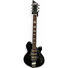 Used Supro 203JB Black Solid Body Electric Guitar