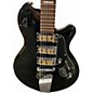 Used Supro 203JB Black Solid Body Electric Guitar