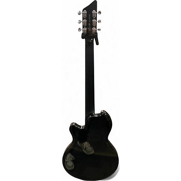 Used Supro 203JB Black Solid Body Electric Guitar